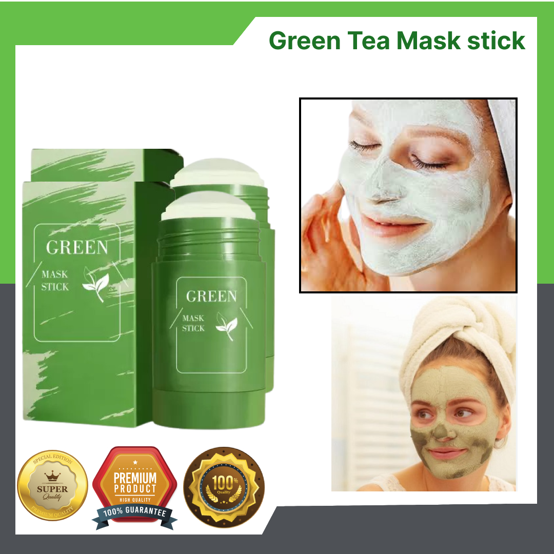 Original Facial Cleansing Stick Green Tea Face Mask Stick Blackhead ...