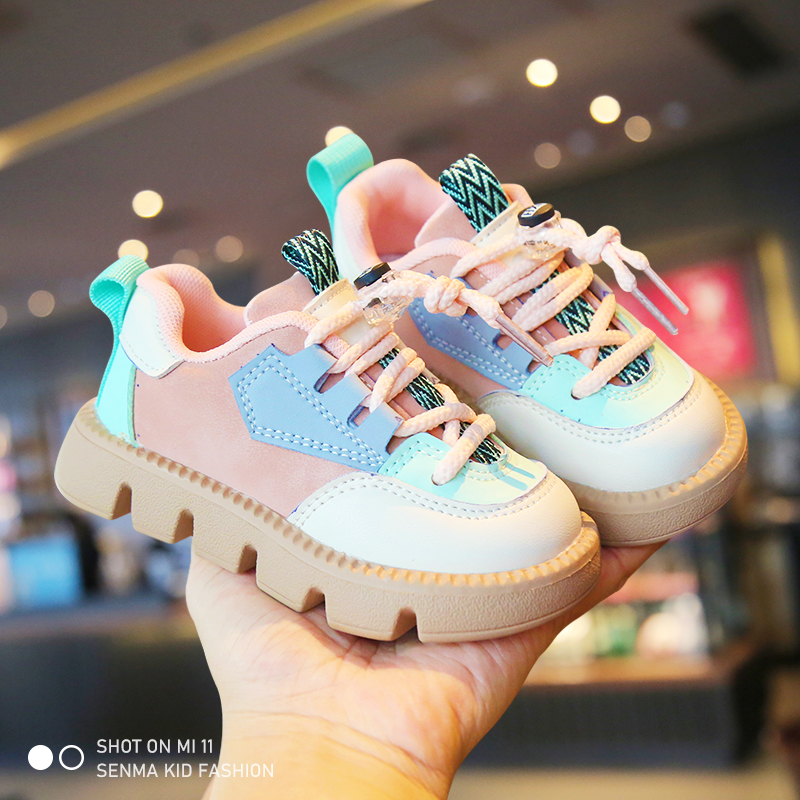 SENMA Korean Kids Shoes For Boys Rubber Shoes Fashion Sneakers Comforts ...