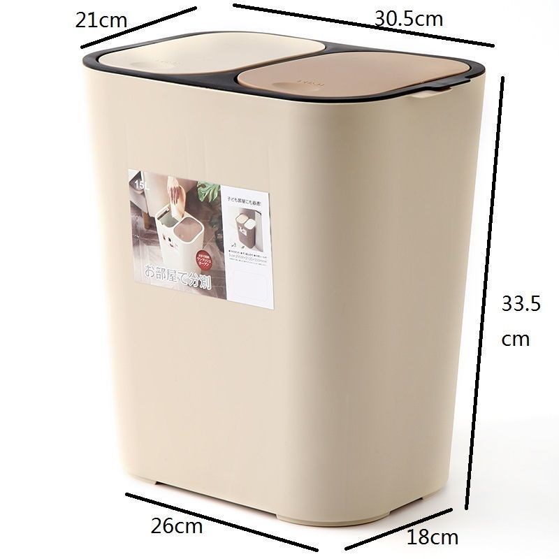 Stainless Foot Pedal Trash Garbage Bin Kitchen Trash Can with Cover