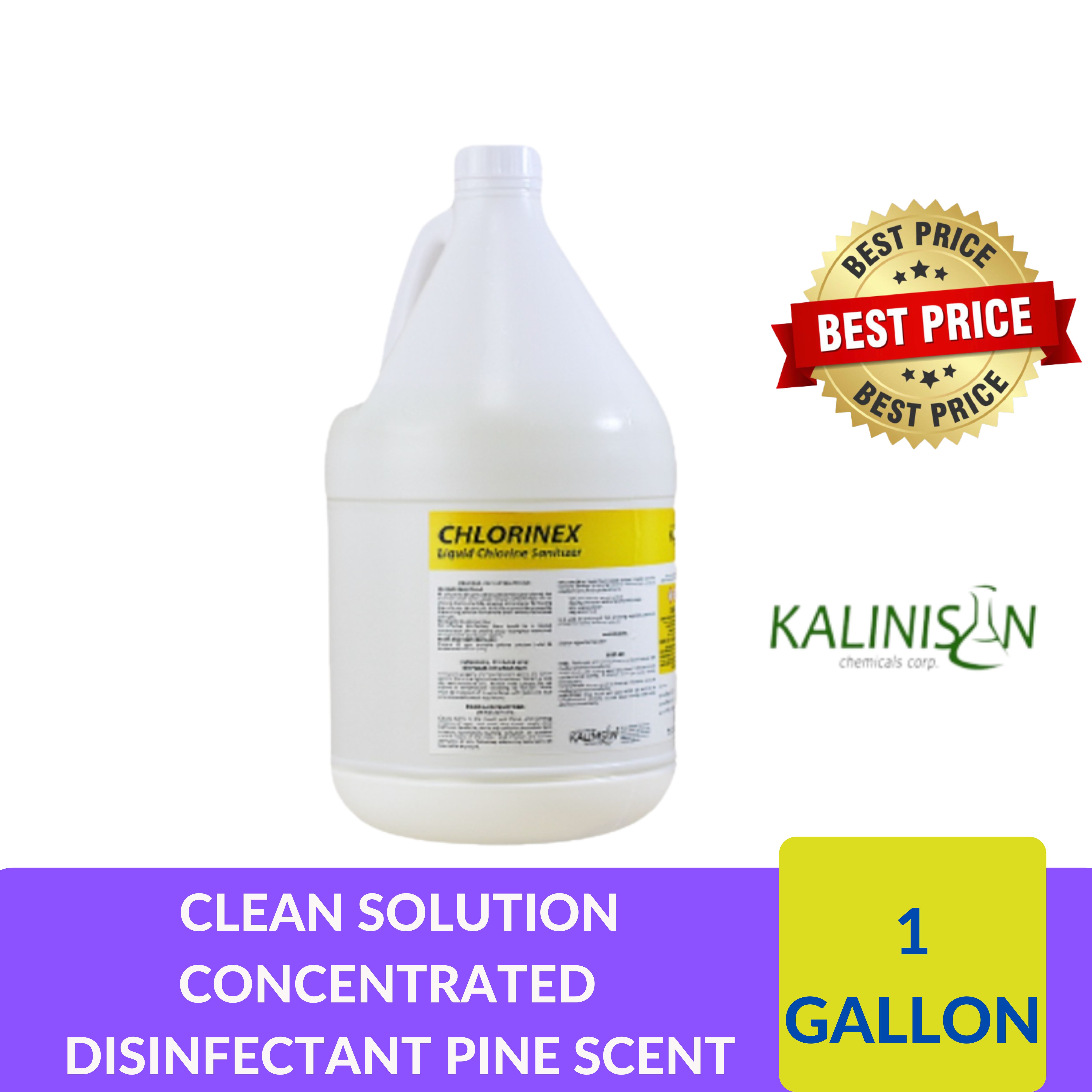 BEST PRICE Chlorinex Liquid Chlorine Sanitizer Disinfectant Solution 1