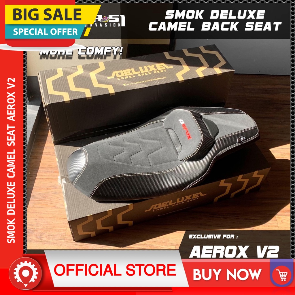 SMOK DELUXE CAMEL BACK SEAT TYPE for AEROX V2 w/ Freebies | Lazada PH