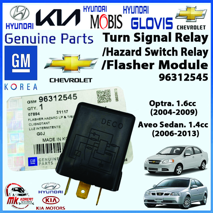 [GENUINE] Turn Signal Relay/Hazard Switch Relay/Flasher Module for