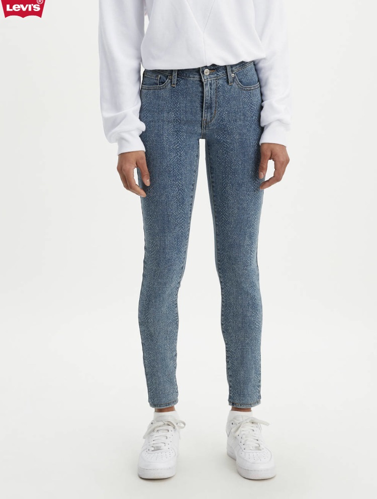 levi's 711 skinny high rise