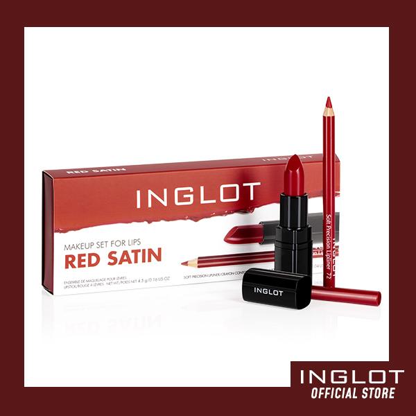 inglot pink rose satin