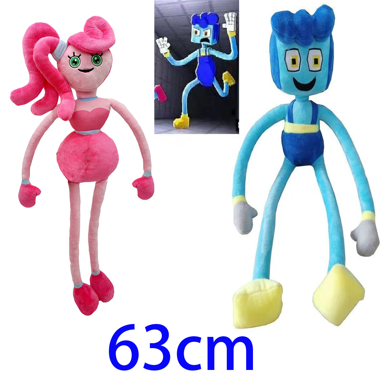 Wuggy Huggy Poppy Mommy Long Legs Plush Toys Horror Game Dolls Kid Gifts
