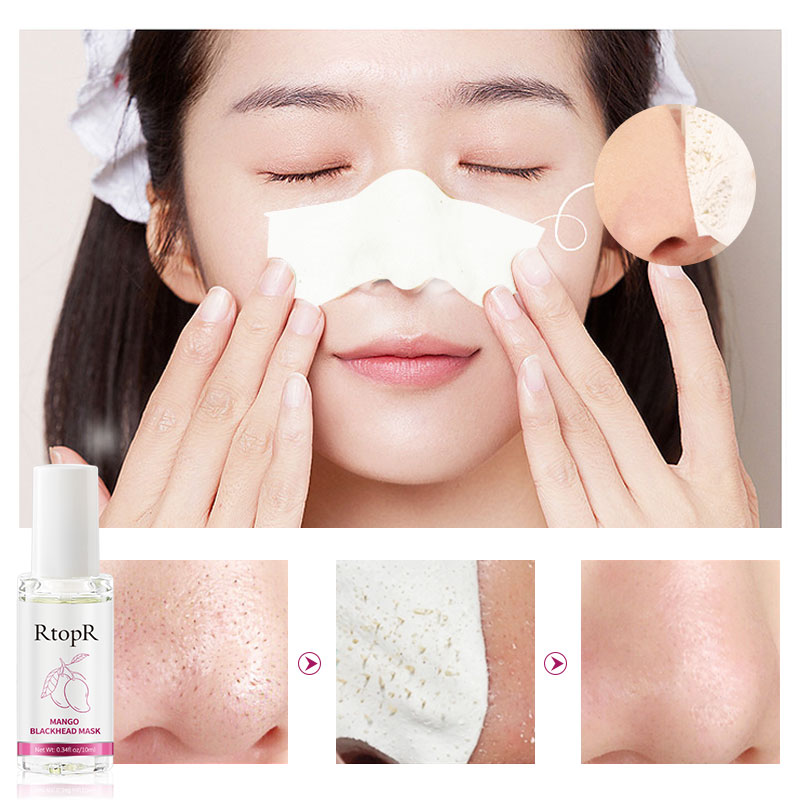 RtopR Mango Blackhead Remover Mask Deep Cleans Pores Acne Treatment