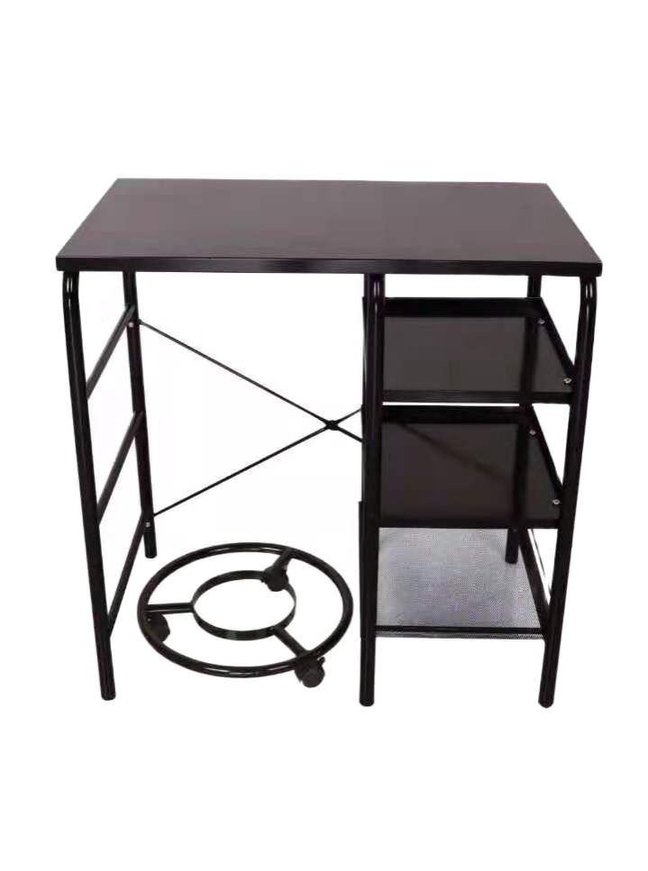 Krissen Gas Stove Stand with LPG ROLLER Kitchen Stand Organizer Space