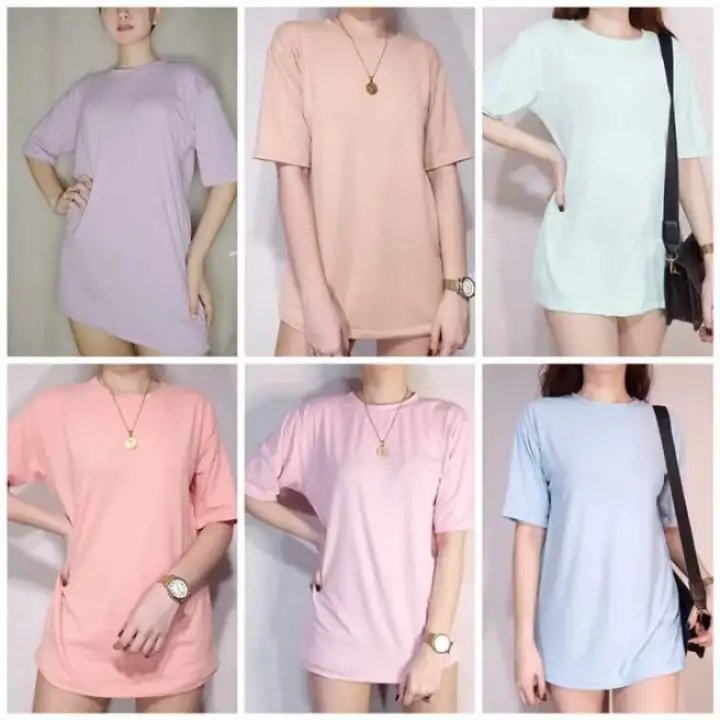 pastel plain shirt