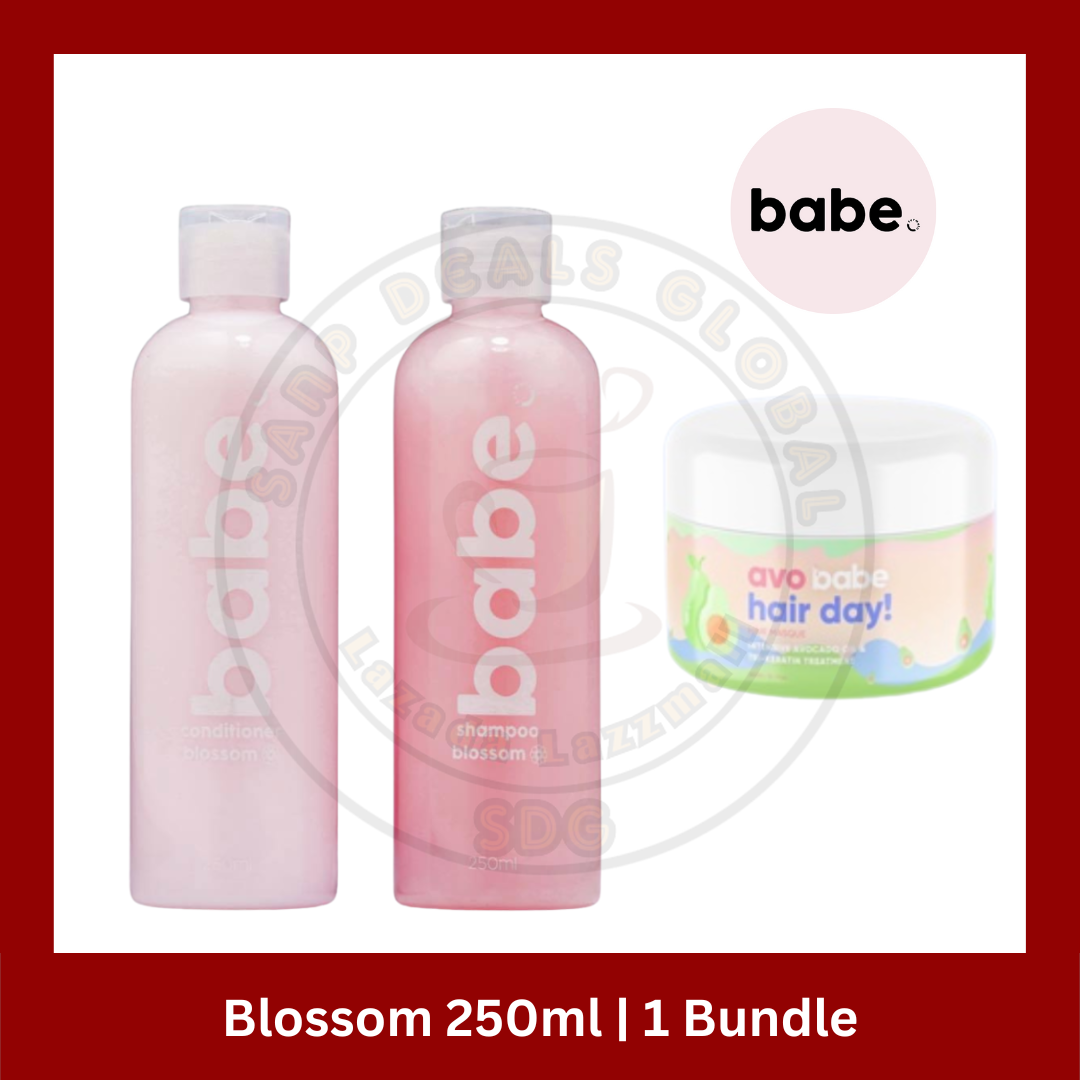 Babe Formula Shampoo and Conditioner Blossom Scent 250 ml with Avo Babe