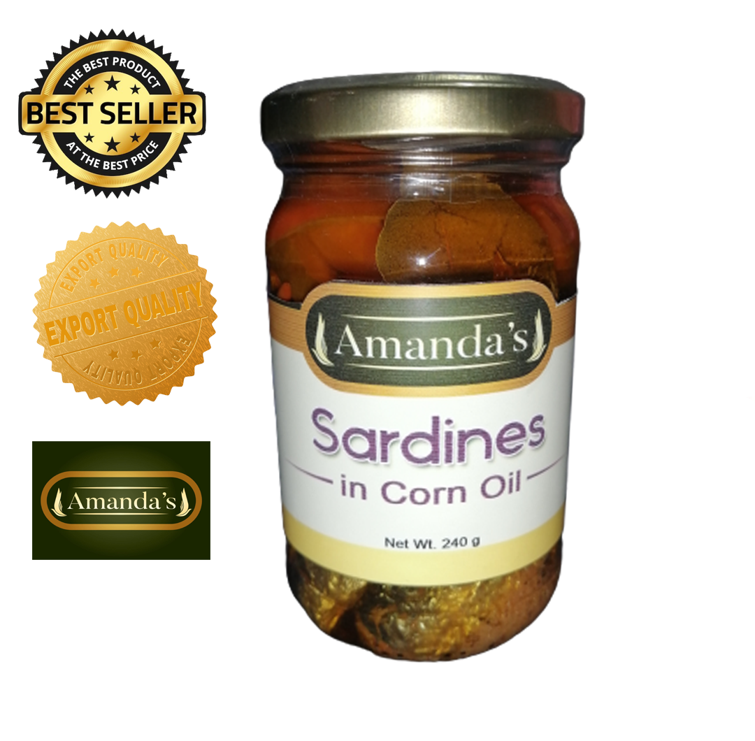 Amanda's Sardines in Corn Oil Lazada PH