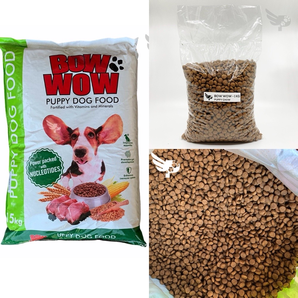 Bow and store wow dog food