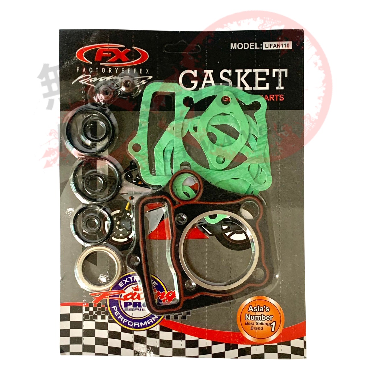 Motorcycle Top Gasket For Lifan 110, Top Gasket, Motorcycle Lifan 110