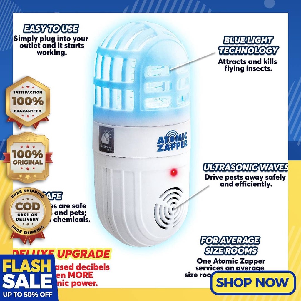 soucc Best Sale Original Effective Atomic Zapper Mosquito Killer