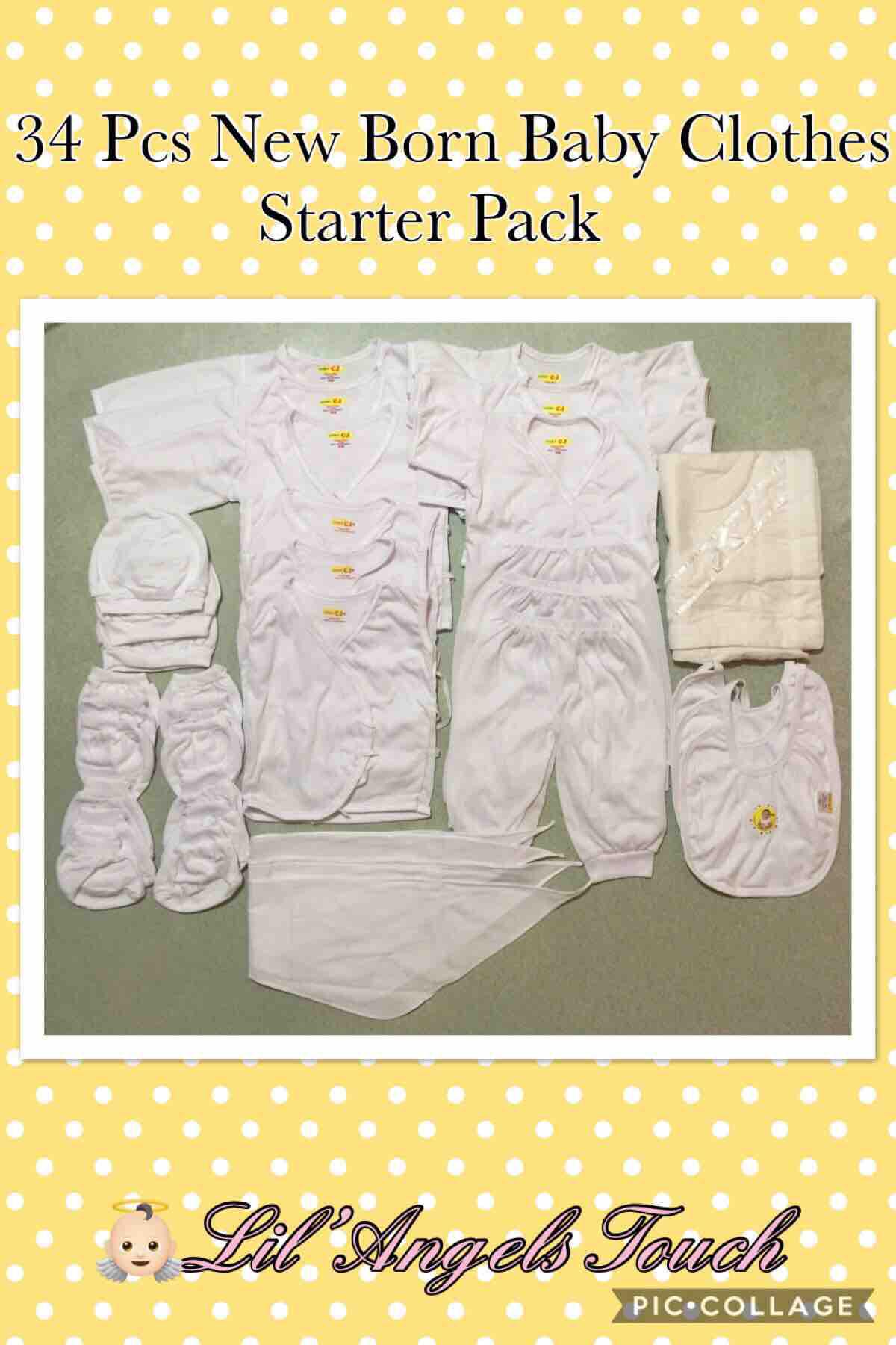 newborn clothes starter pack
