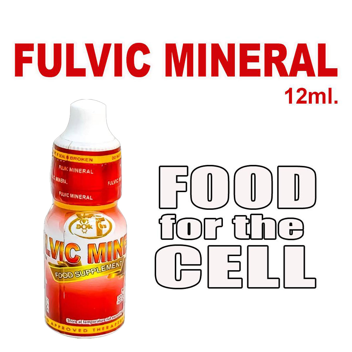 Dok F Fulvic Minerals (12 ml) Lazada PH