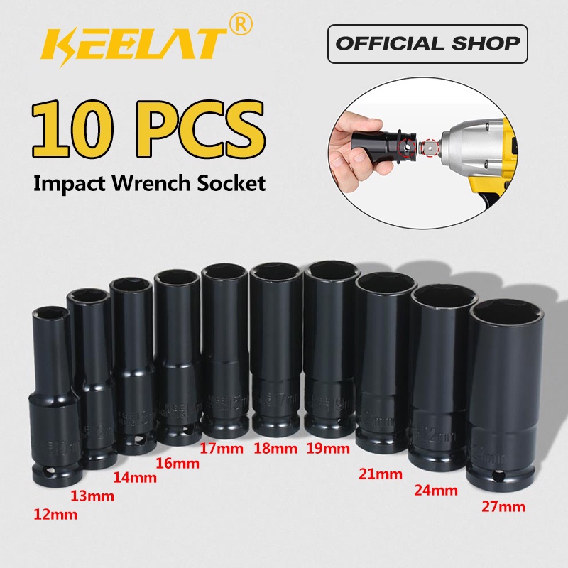 KEELAT Impact Wrench Adapter Impact Drill Chuck Adaptor Impact Wrench
