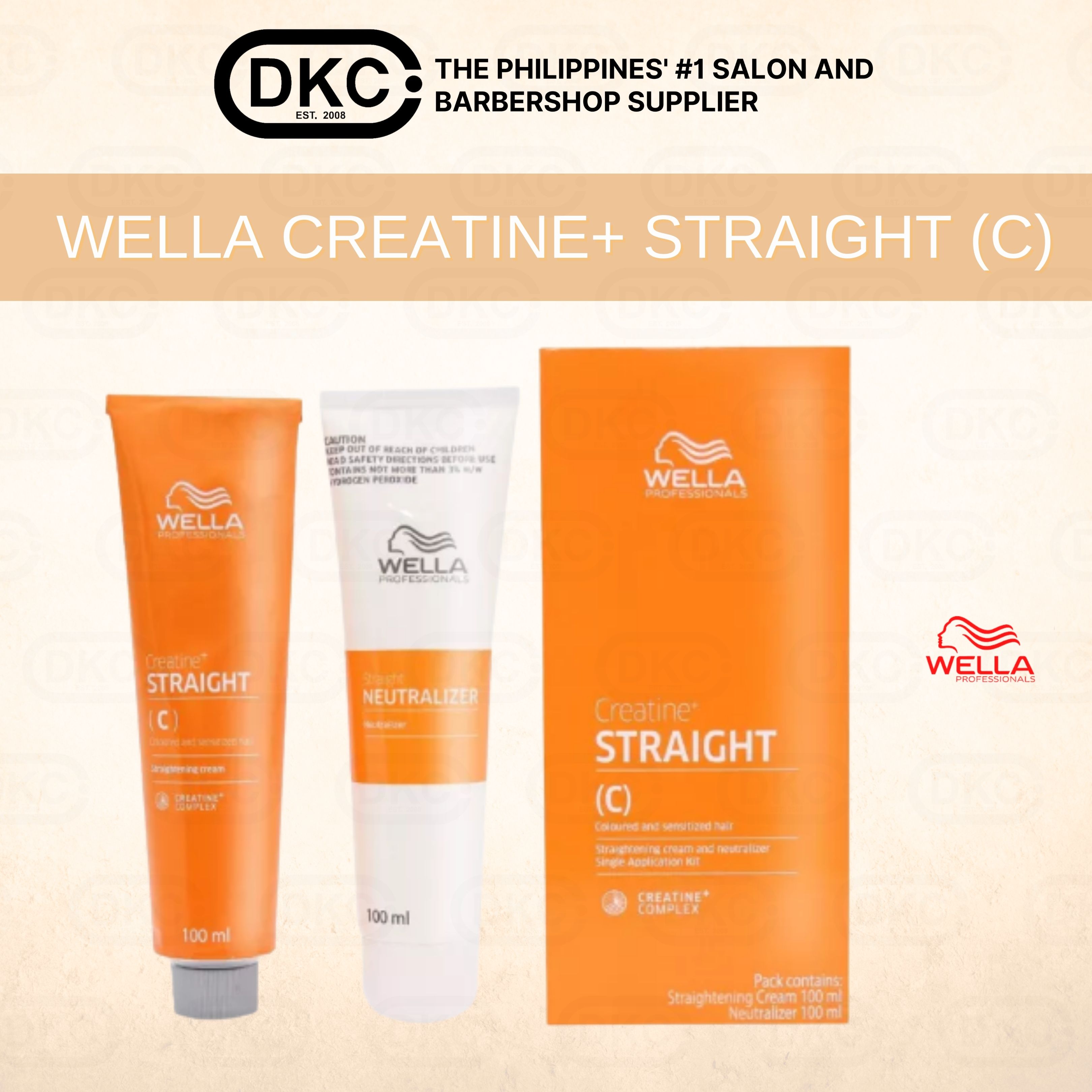 Hair straightener cream wella hotsell