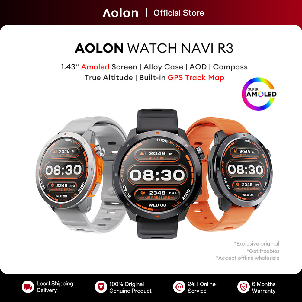 Aolon Amoled Smart Watches Smartwatch Sfondi Aolon Navi R3 Amoled