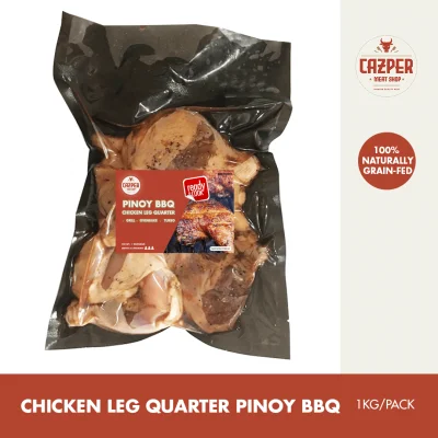 Cazper Meat Marinated Ready to Cook Frozen Pinoy BBQ Chicken Leg Quarter 1kg (4 flavors)