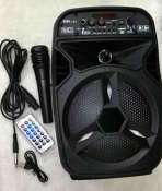 KUKU K-63LED Karaoke System with Bluetooth Speaker and Mic