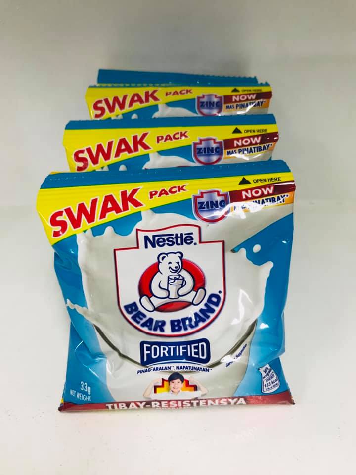 8 Sachet Bear Brand Swak Pack 33g Lazada PH