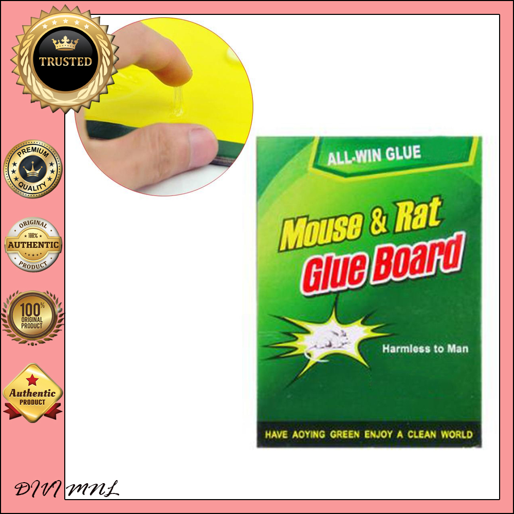 ORIGINAL 2PCS MOUSE AND RATS GLUE TRAPS STICKY MOUSE BOARD GLUE TRAPS