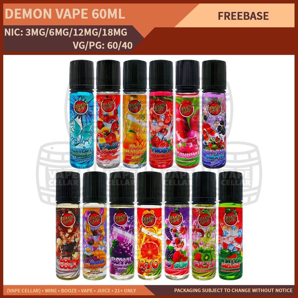 popular DemonVape / Demon Vape 60ML (3 MG, 6 MG) | Vape Juice E Liquids ...