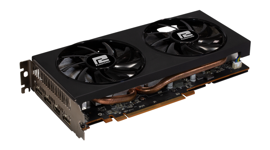 Amd Rx 5600 Xt Red Dragon Power Color Red PowerColor Radeon RX