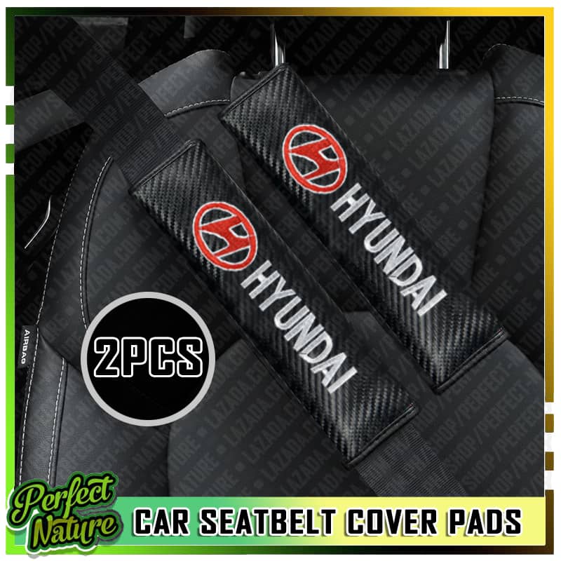 2Pcs Car Safety Seat Belt Shoulder Pads Cover Cushion Harness Pad Protector ZN 