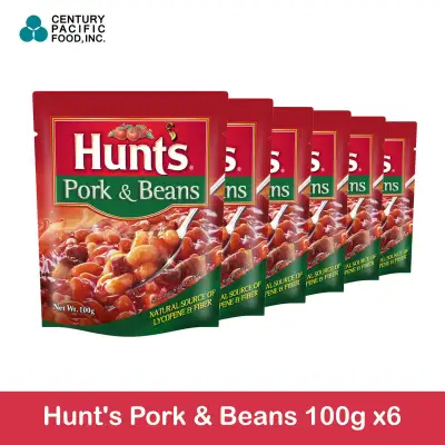 Hunt's Pork & Beans 100g (Pouched) Pack of 6