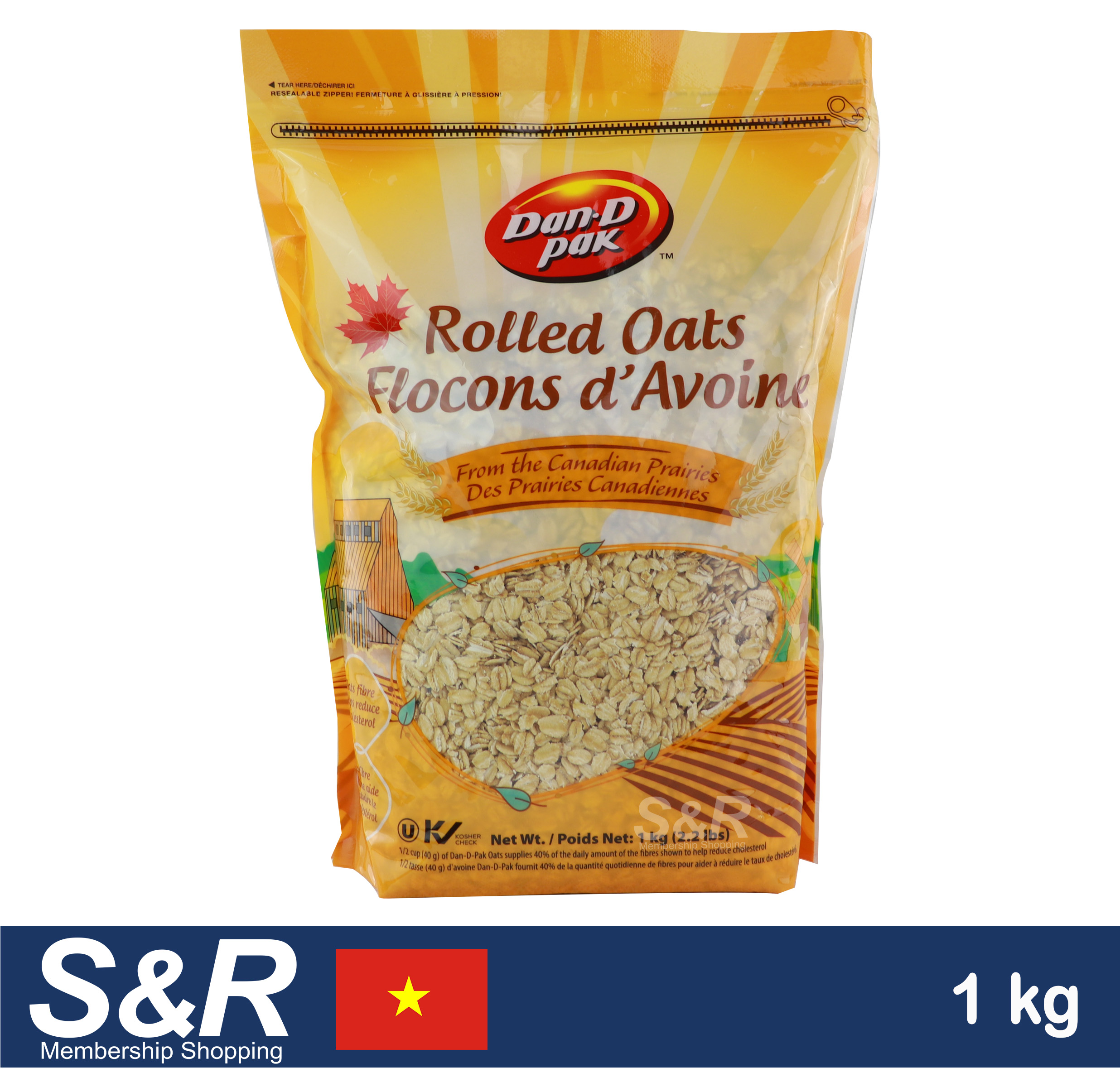 Dan D Pak Rolled Oats 1kg | Lazada PH