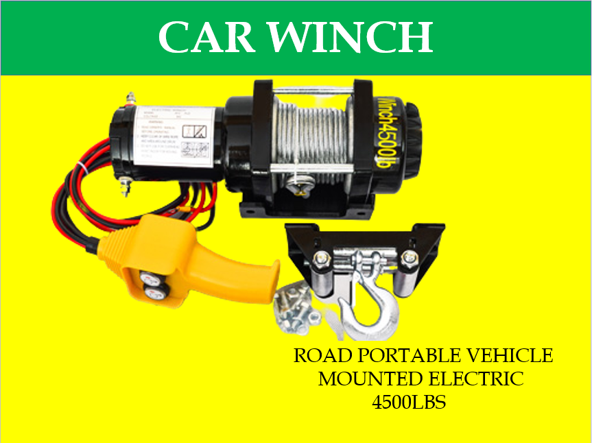 MAGO 4500LBS12000LBS ROAD PORTABLE VEHICLEMOUNTED ELECTRIC Truck CAR