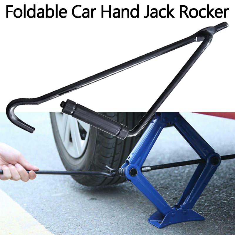 Foldable Car Hand Jack Rocker For Car Jack Folding Handle Scissor Jack