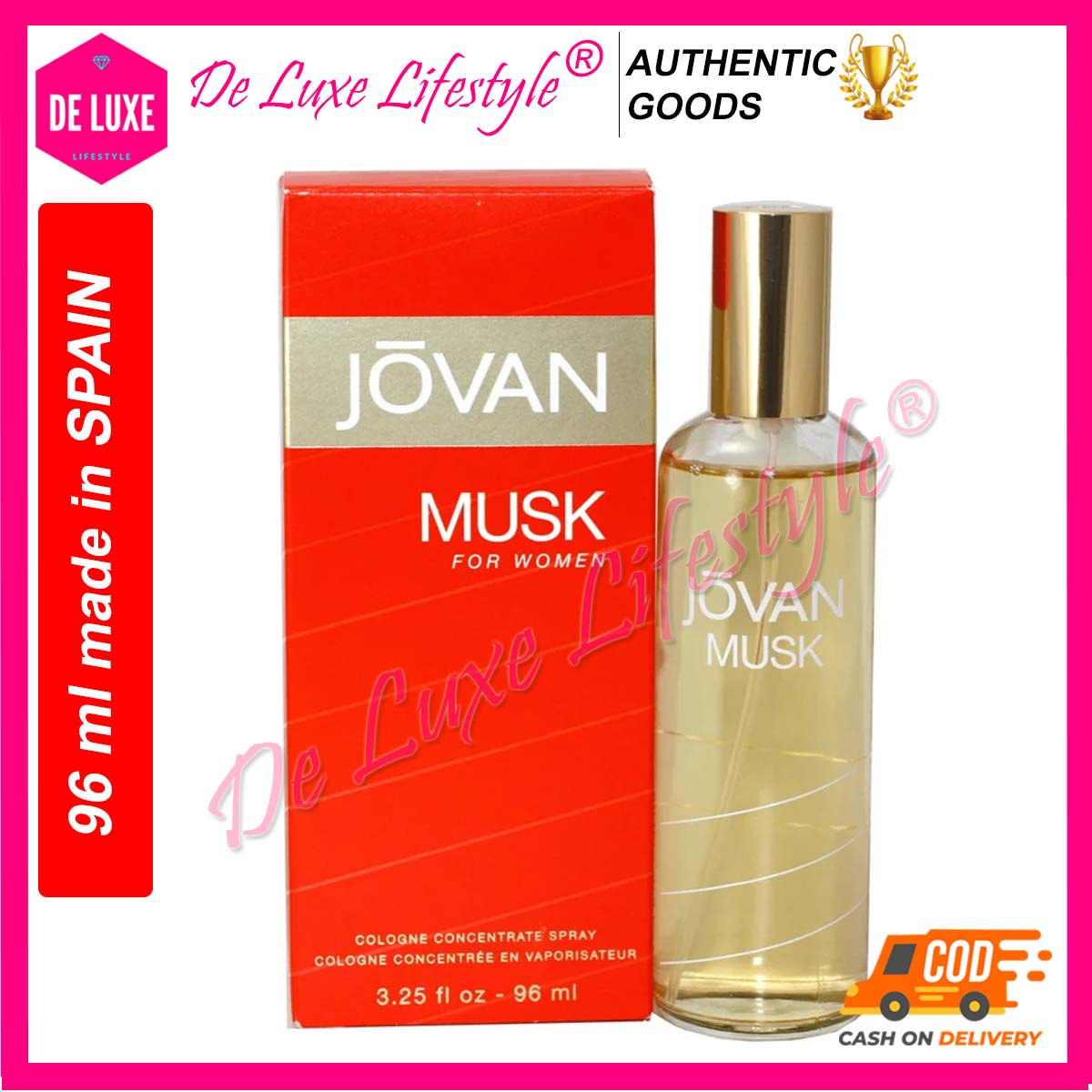 Original Perfume Jovan Musk for Men / Women 88ml Original Jovan Musk