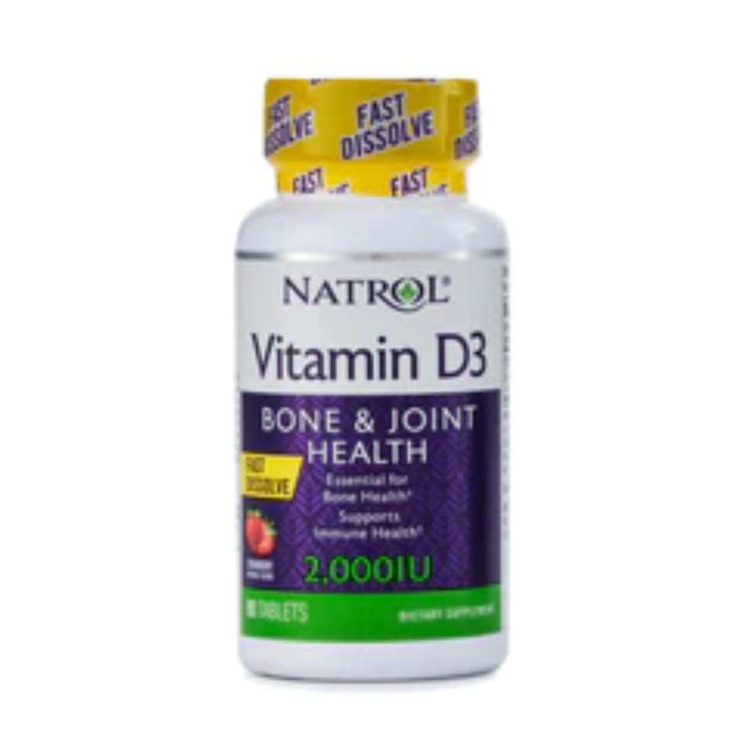 Pharmacopoeia Natrol Vitamin D3 2000IU Fast Dissolve 90 Tablets Lazada PH