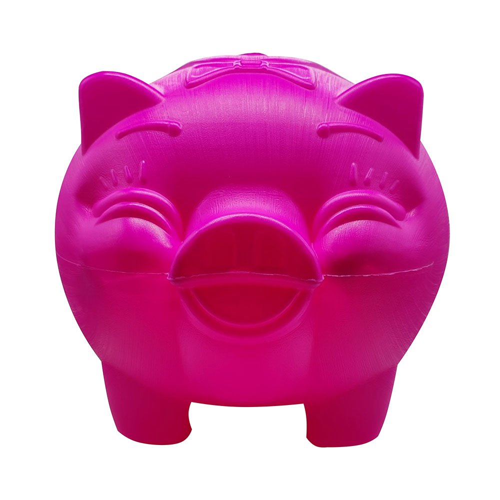 Cute Design Coin Bank Colorful Piggy Banks Unbreakable Plastic Piggy Bank/ Alkansya Ipon