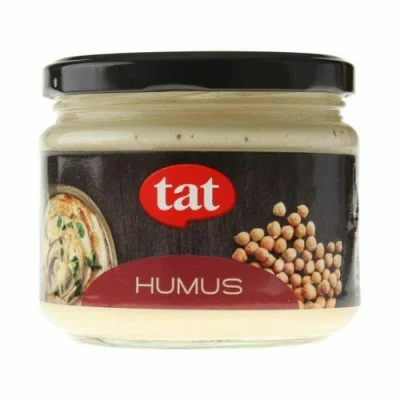 Tat Hummus Authentic in Glass Jar 300g