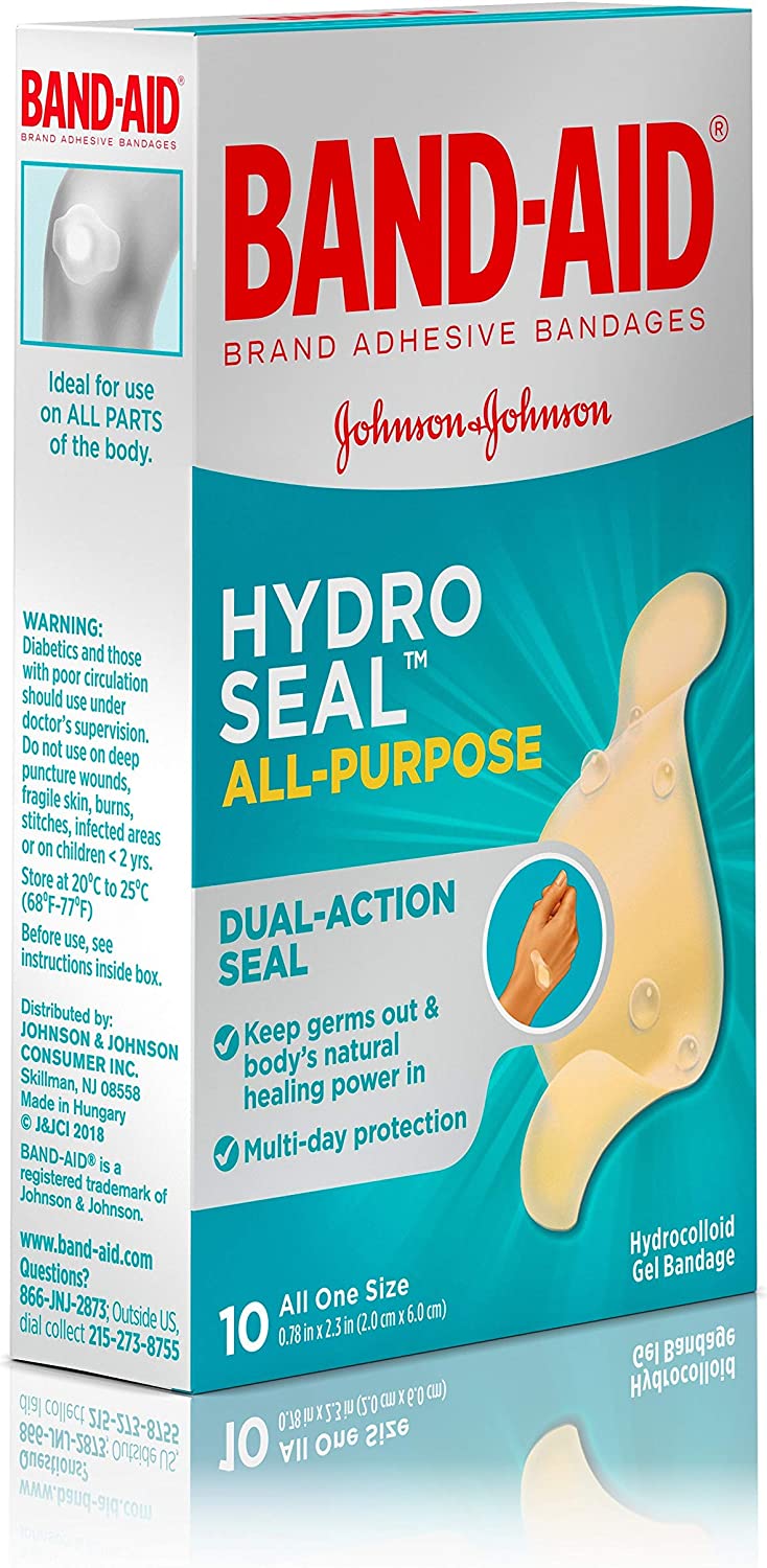 Band Aid Hydro Seal Hydrocolloid Gel Bandage | Variations Posted ...