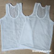 Air Cool White Sando For Infants,Toddlers and Kids