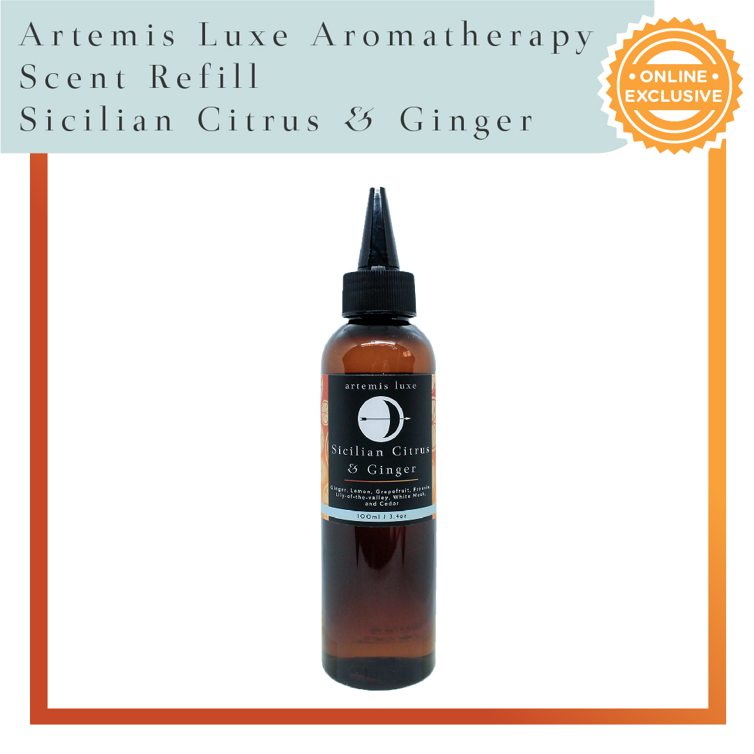 Artemis Luxe Aromatherapy Scent Refill Sicilian Citrus & Ginger Lazada PH