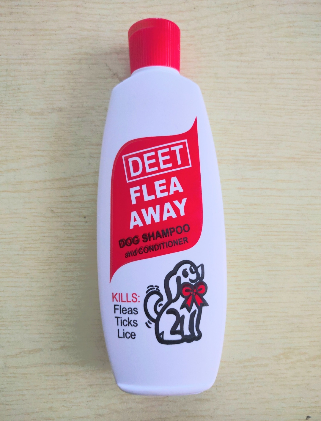 Deet Flea Away Dog Shampoo & Conditioner antiTick, Flea, Lies 120g