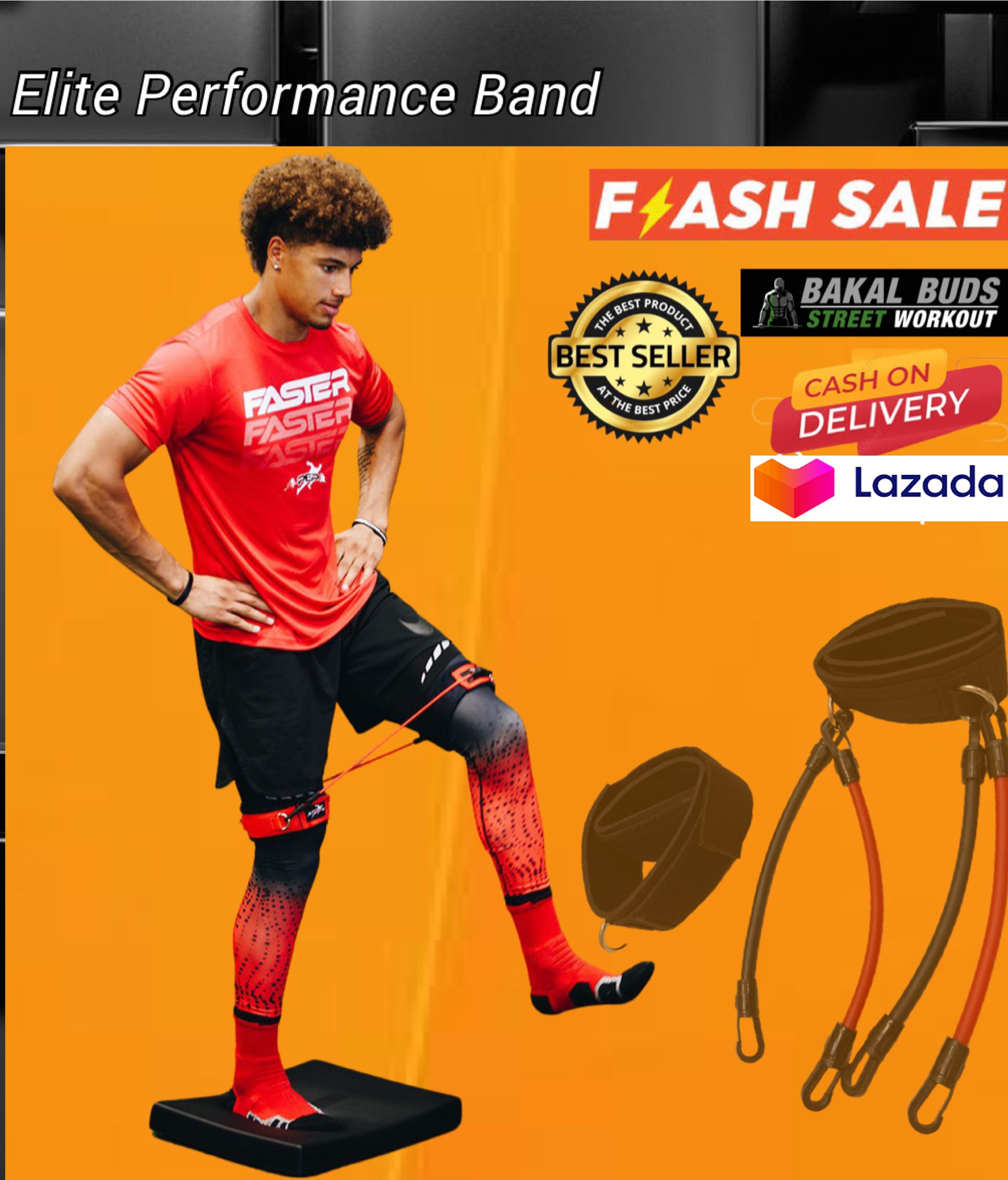 Elite performance band agility speed resistance band for athletes by