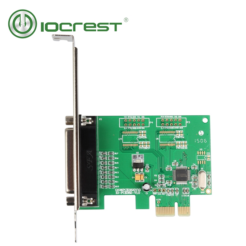 IOCREST PCI Express 1 port DB25 Parallel Printer Port (LPT1) pcie I/O
