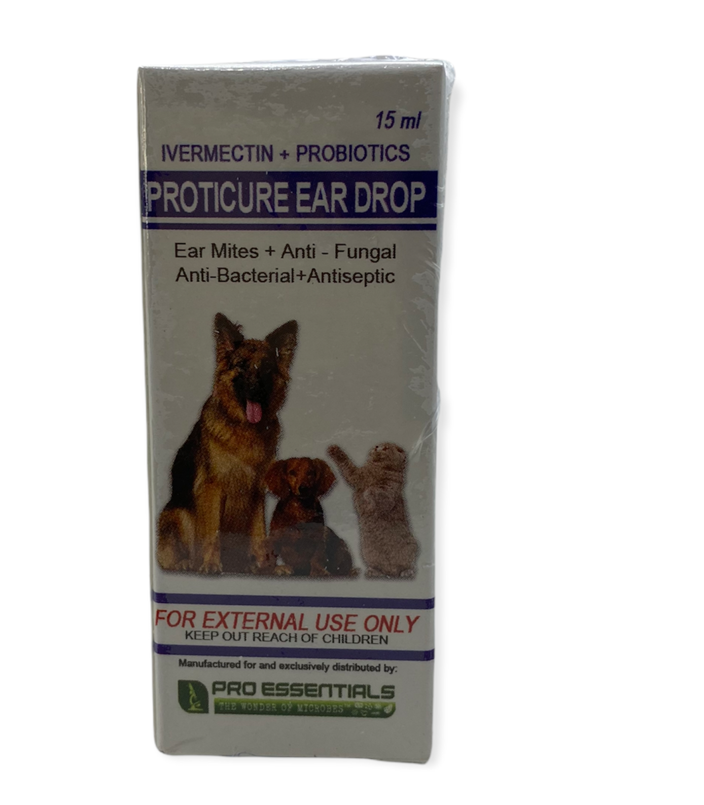 Proticure EAR DROP for Dogs and Cats 15ml Lazada PH