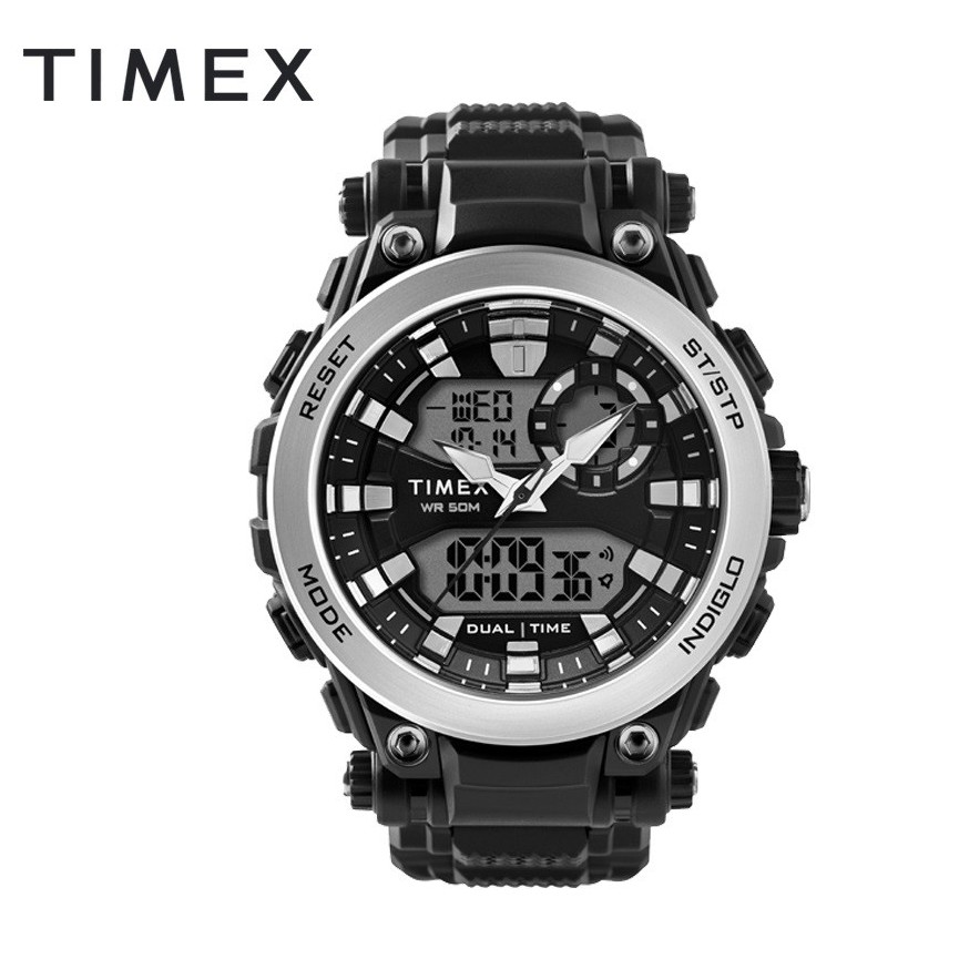 Timex A-Game DGTL Black Resin Analog-Digital Watch For Men TW5M30700 SPORTS  | Lazada PH