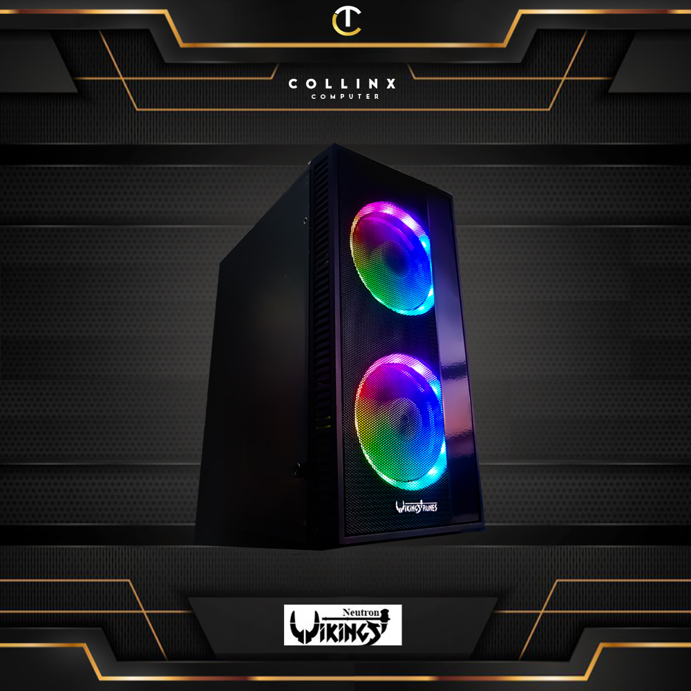 VIKINGS ACRYLIC Gaming CASE WITH 2 FREE 