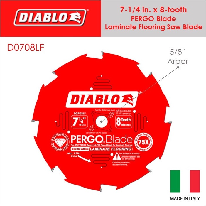 Diablo pergo deals blade