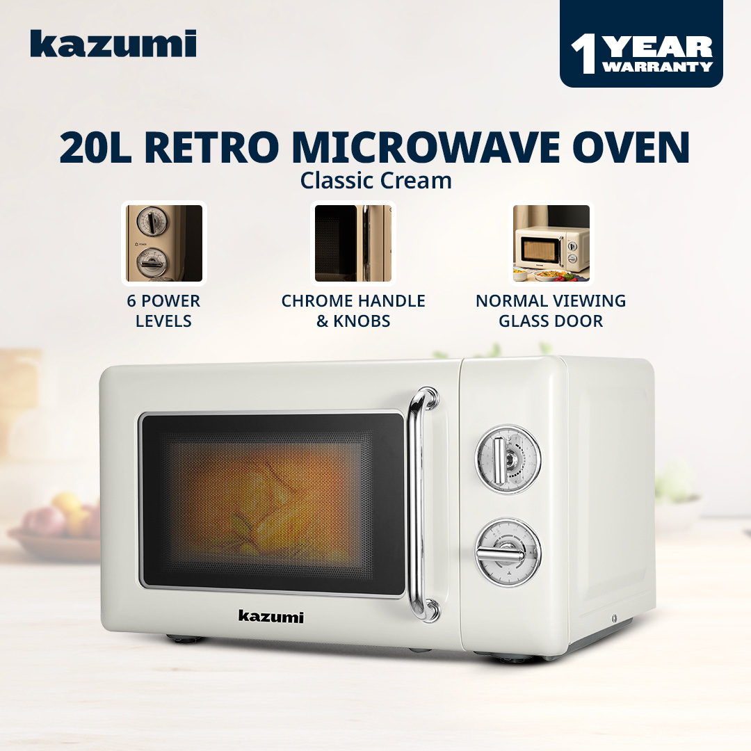 Retro Microwave Cream 20L 