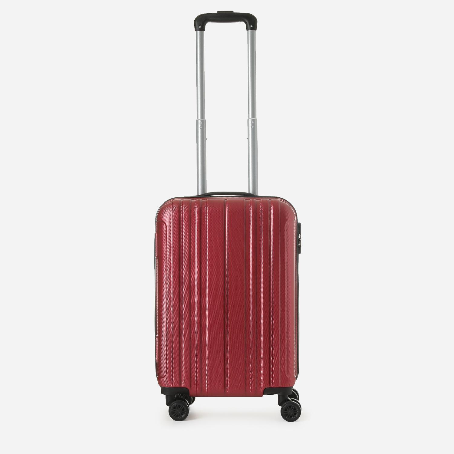Travel Basic Ciao Cloe 20-Inch Small Hard Case Luggage in Red