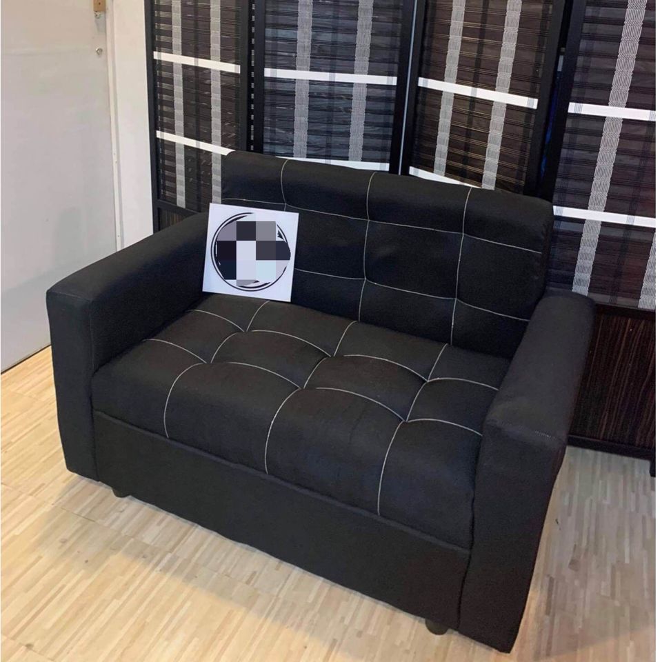ERIKA LOVE SOFA 2 SEATER BLACK FABRIC Lazada PH